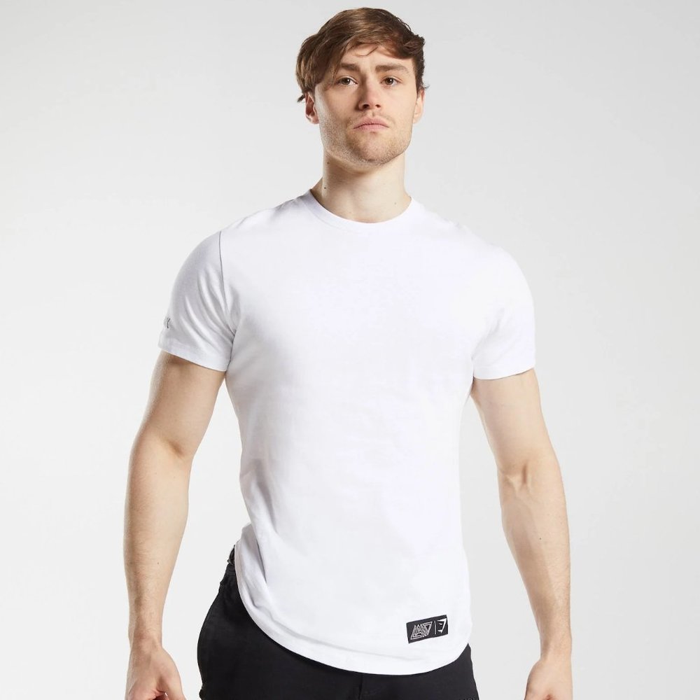 GYMSHARK DAVID LAID T-SHIRT M